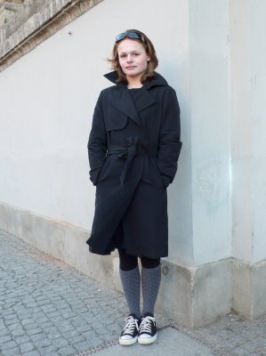 Black Coat Girl – Munich, Odeonsplatz