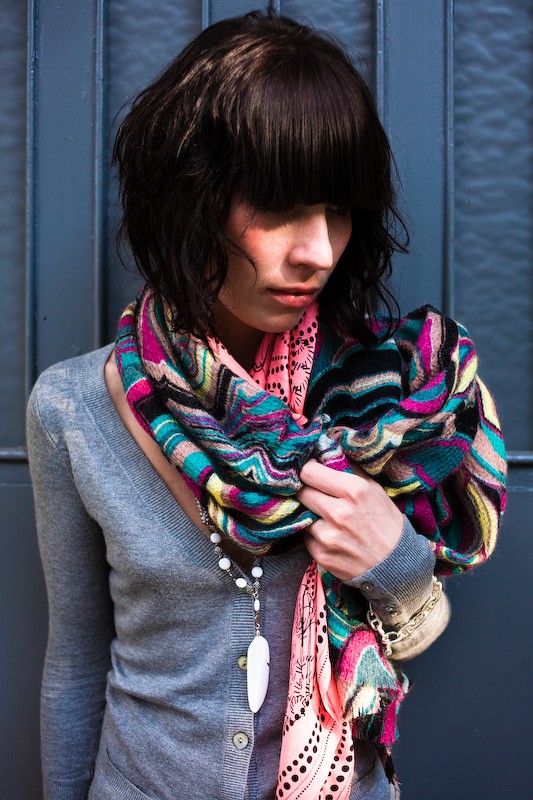 Psychedelic Scarf – Munich, Reichenbachbrücke