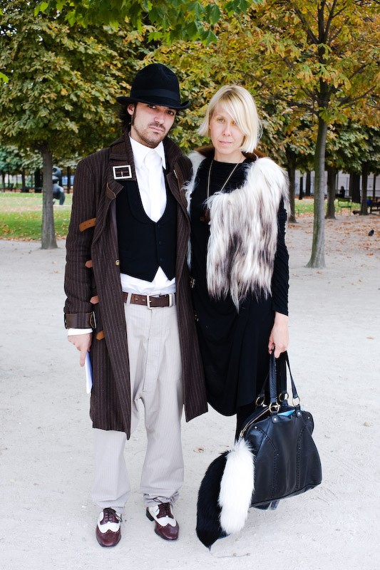 Paris Fashion Week at Sophia Kokosalaki – Paris, Jardin des Tuileries