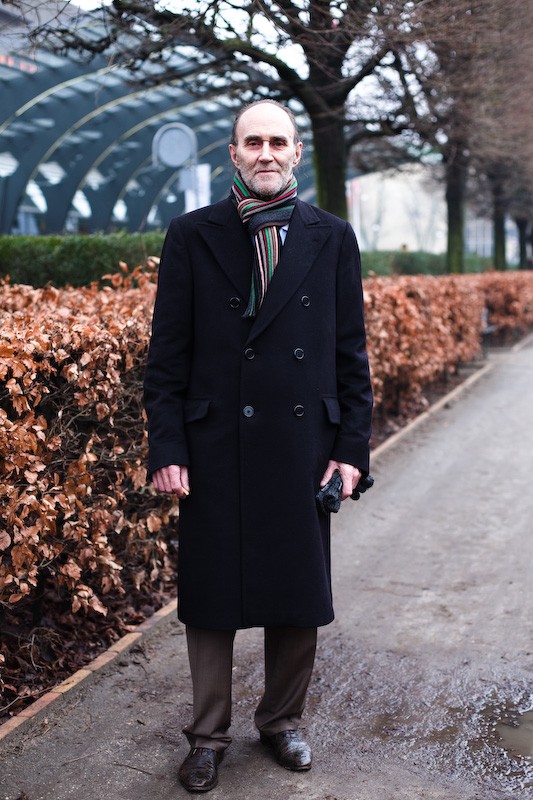 Gentleman outside Ivan Grundahl – Copenhagen, Julius Thomsens Plads