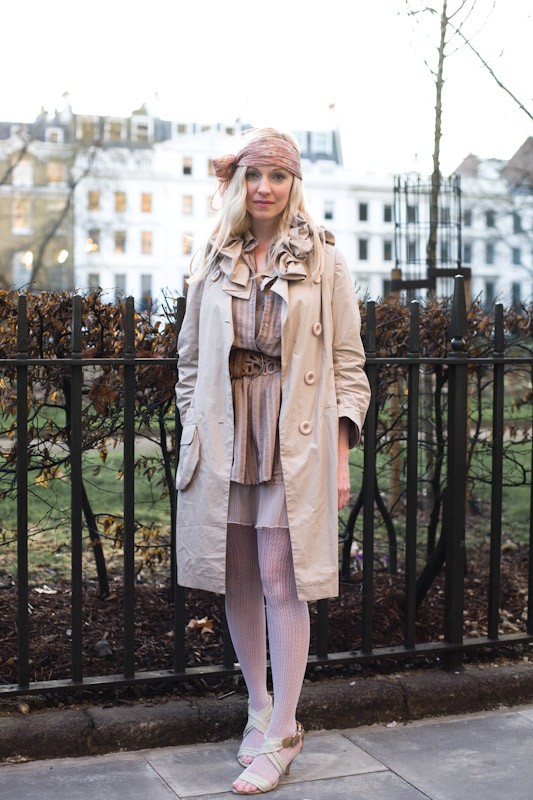 Soft Tones at Basso & Brooke – London Fashion Week, Bloomsbury Square
