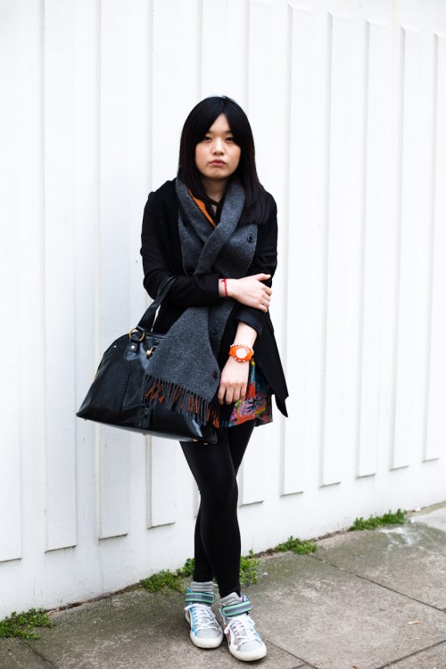 Buttoned Scarf – London, Westminster Uni