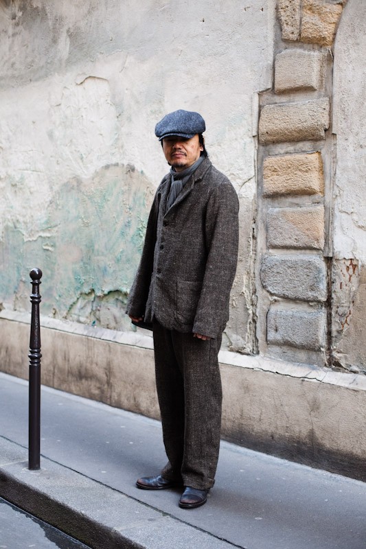 Painting – Paris, Rue de Moussy