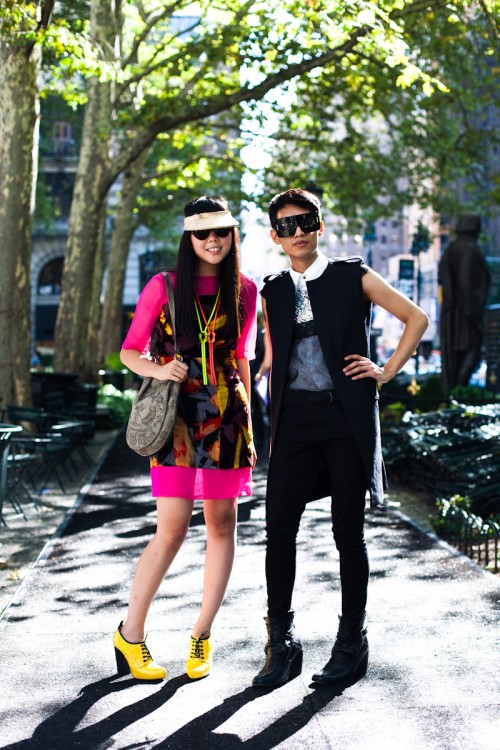 Front Row Bloggers at MBFW – New York, Bryant Park