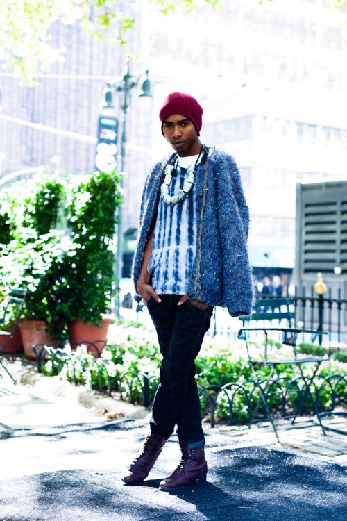 Heavy Necklace – New York, Bryant Park