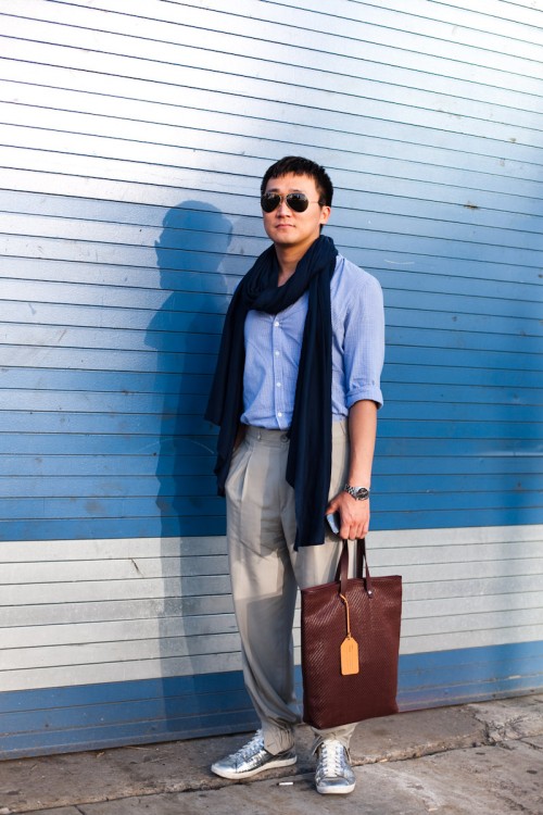 Buttoned Hem – New York, Pier 59
