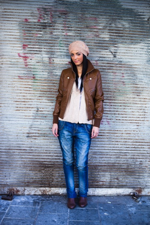 Blue Denim, Brown Leather – Tel Aviv, King George