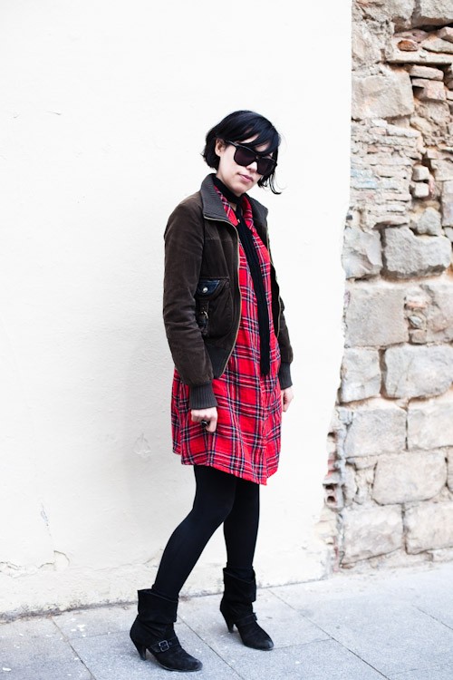 Check Dress – Barcelona, Raval