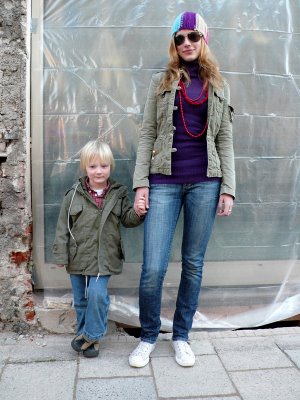 Munich – Brother and Sister in Schwabing – 2007/03/12