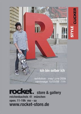 Styleclicker Exhibition "ich bin selber ich" – Munich, rocket. store & gallery