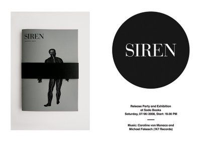 Siren Release 7th June – Munich, Soda Book Store