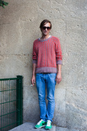 Knitted Plaid – Tempelhof, Berlin