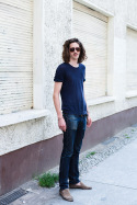 Rocked Suede Shoes – Auguststrasse, Berlin Rocked Suede Shoes – Auguststrasse, Berlin