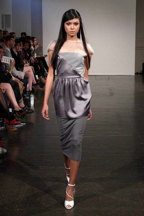 The 1950s In Mind – Bernard Chandran SS 2012, London Fashion Week