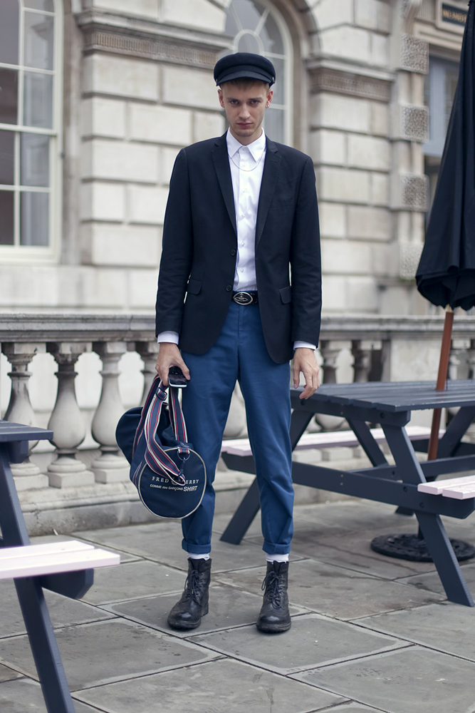 Street Style at Menswear Day / Part I – London Fashion Week SS2012