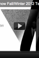 HUGO FASHION SHOW FW 2012 – LIVE STREAM from Berlin (sponsored post)
